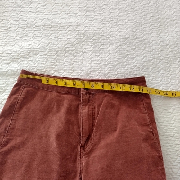 Free People Just Float Corduroy Flare Pants Sz 27 - Picture 8 of 10